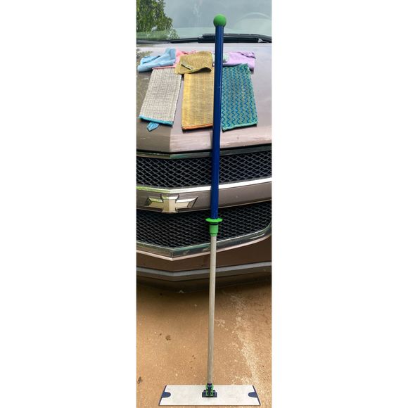 NORWEX Mop System w/ 3 used Pads 5 Hand cloth for window polish 2 enviro 1 fruit - Picture 2 of 16